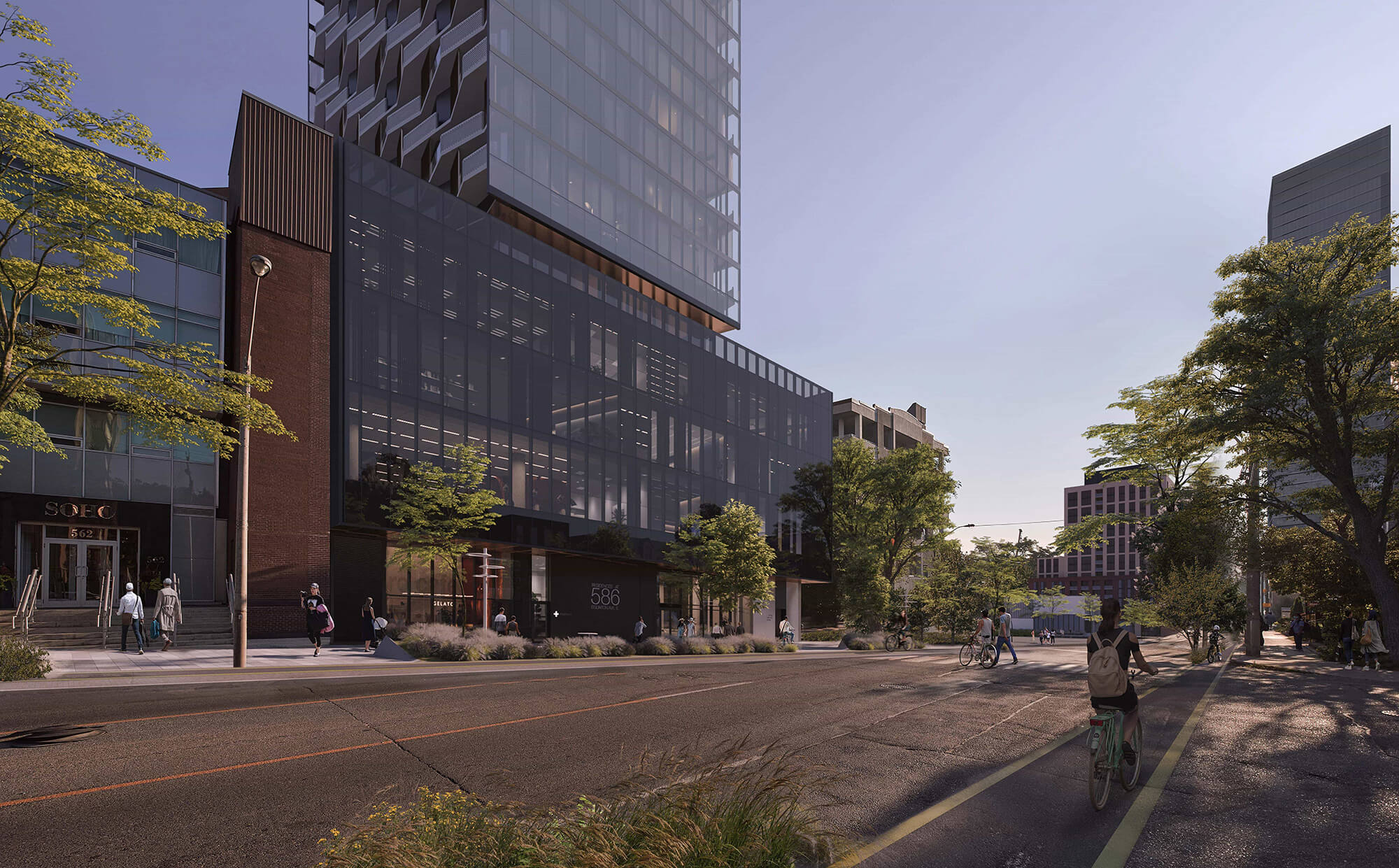 Ouside of a building