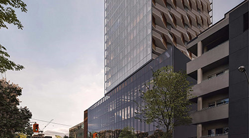 Ouside of a building